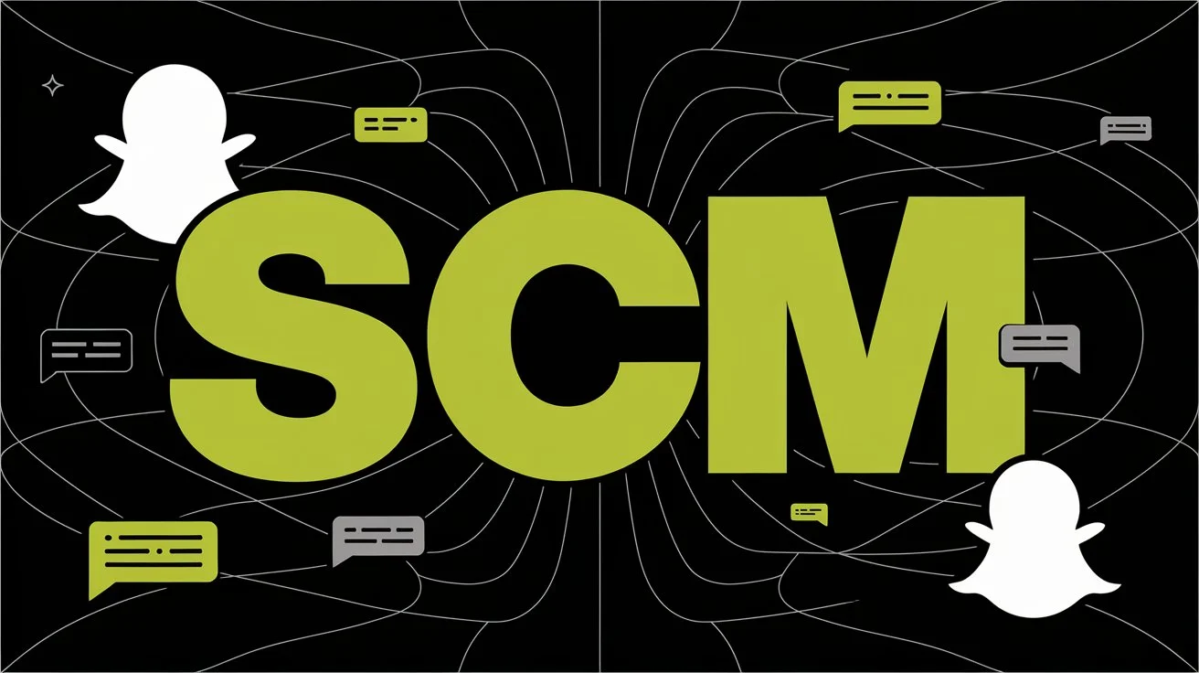 SCM meaning on snapchat
