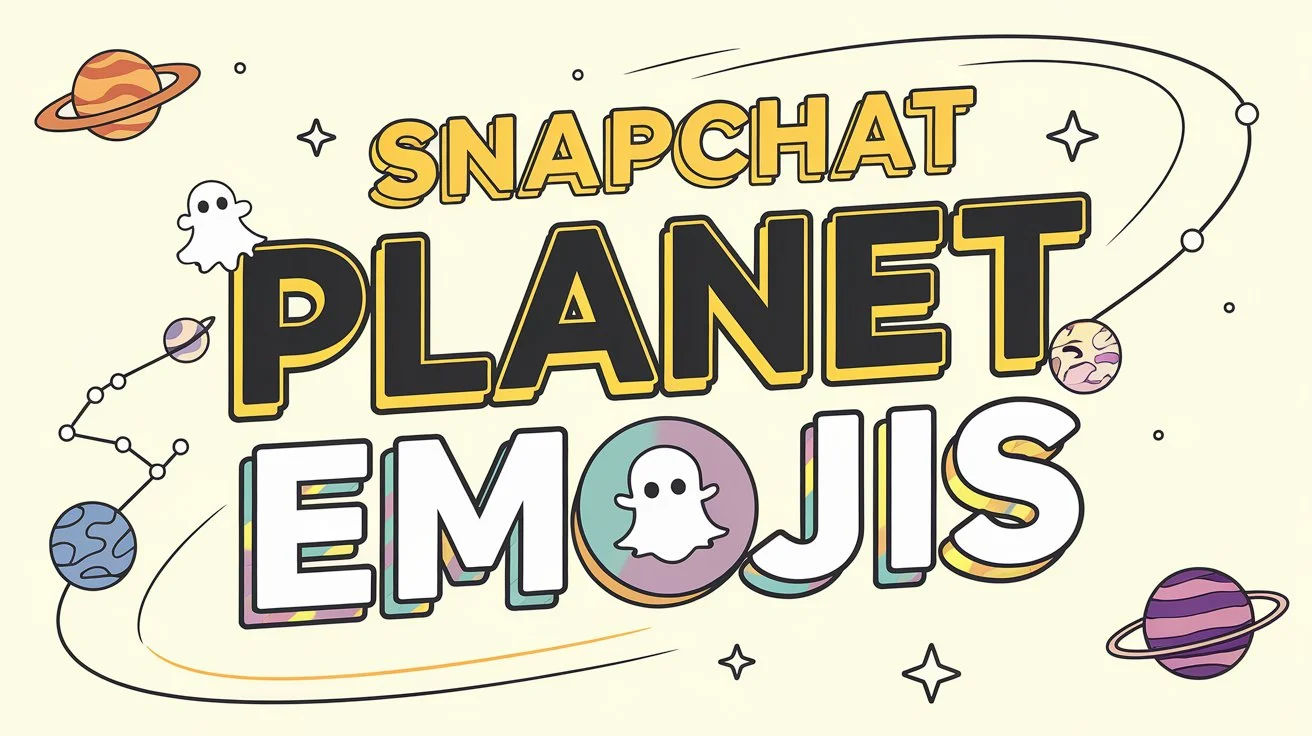 snapchat planet emojis
